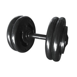 Dumbbell Injetado Pegada Emborrachada