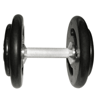 Dumbbell Injetado Pegada Recartilhada