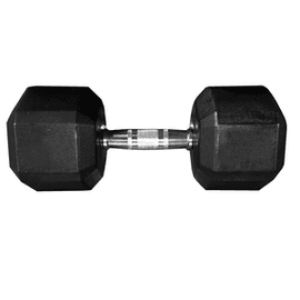 Halter Sextavado Pintado com Pegada Cromada